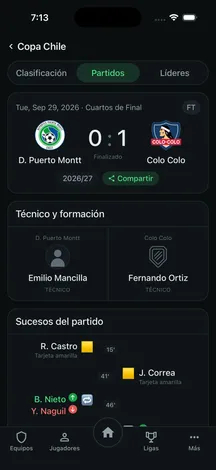 Match events in dark mode